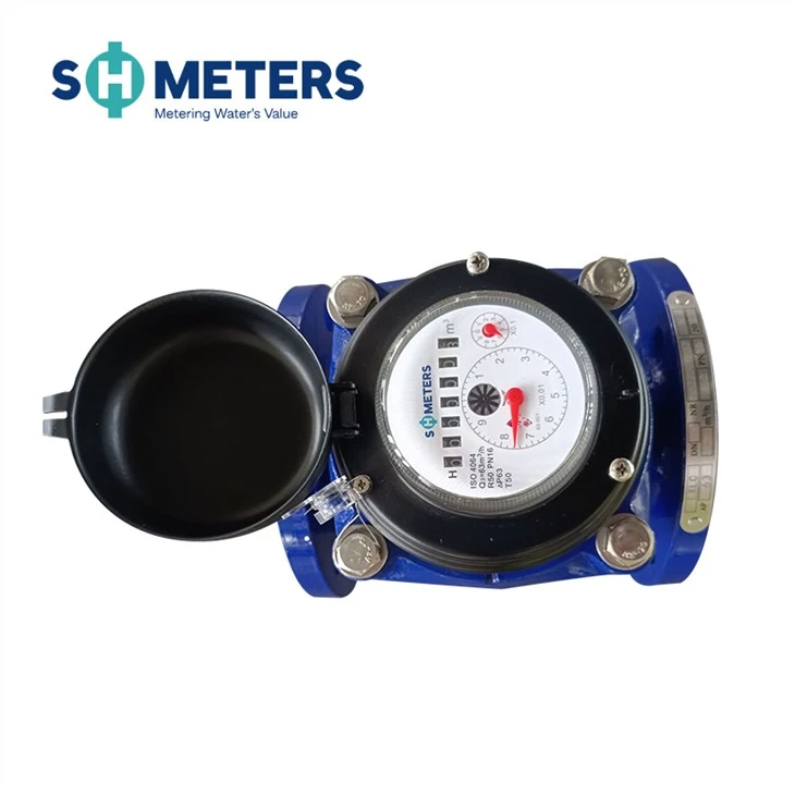 Horizontal Woltman Bulk Dial Brass Body Cold Water Meter