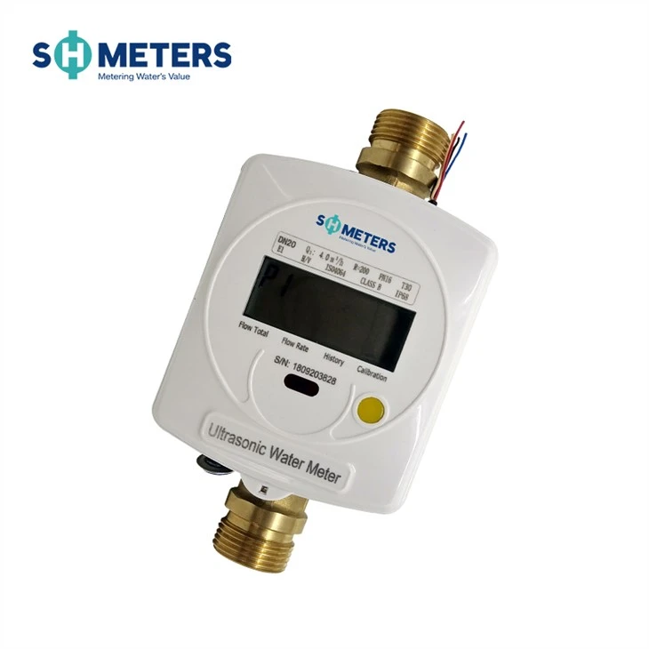 Hot Ultrasonic Water Meter Automatic WiFi Remote Reading By Modbus For Sale