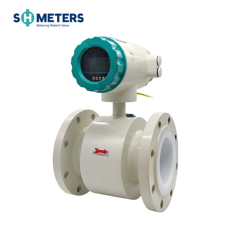 DN400MM~DN800MM magnētiskais elektromagnētiskais caurplūdes mērītājs ūdens taupīšanas plūsmas mērītājs