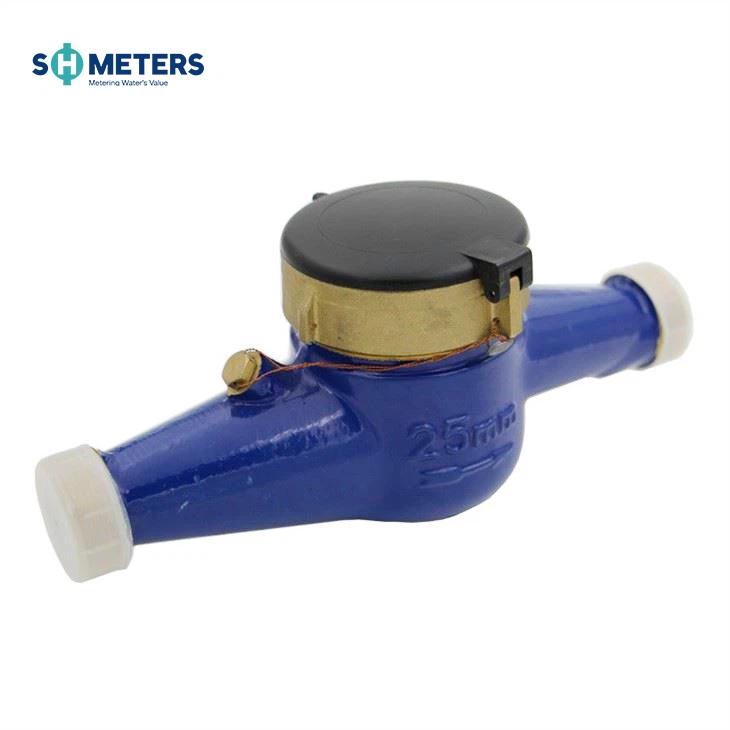 Multi Jet Water Meters Brass Body 1 Inch