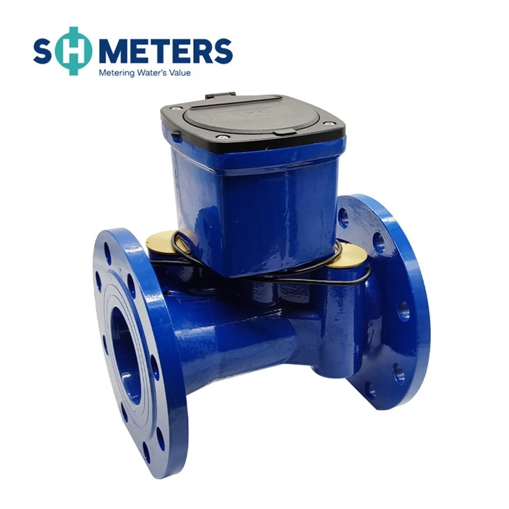 Wireless Remote Reading Smart Ultrasonic Water Meter DN 250 Flanged Water Meter