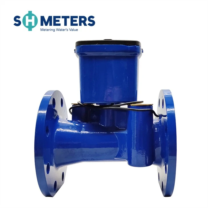 Wireless Remote Reading Smart Ultrasonic Water Meter DN 250 Flanged Water Meter