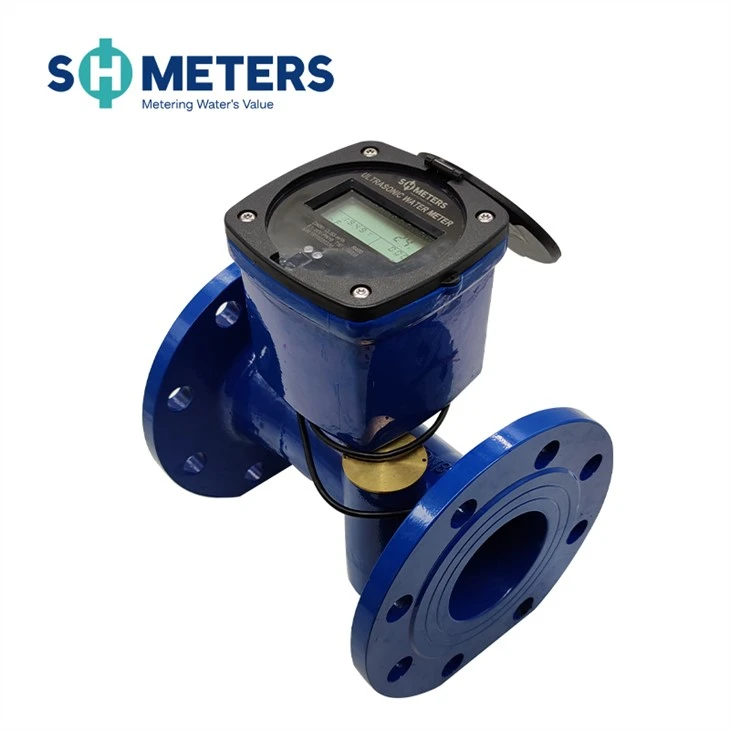 Wireless Remote Reading Smart Ultrasonic Water Meter DN 250 Flanged Water Meter