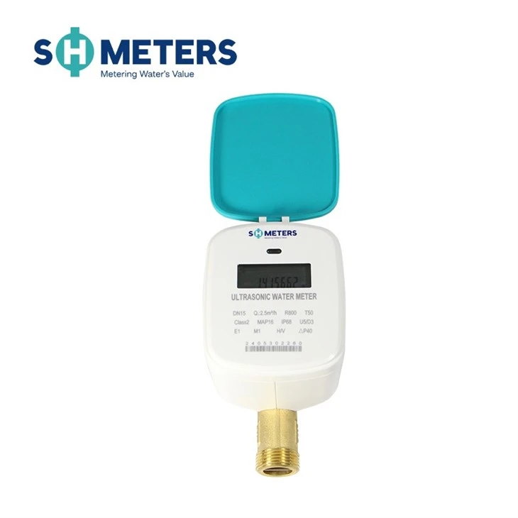 Ultrasonic Water Meter DN 15~20mm With Lora Wireless Communication