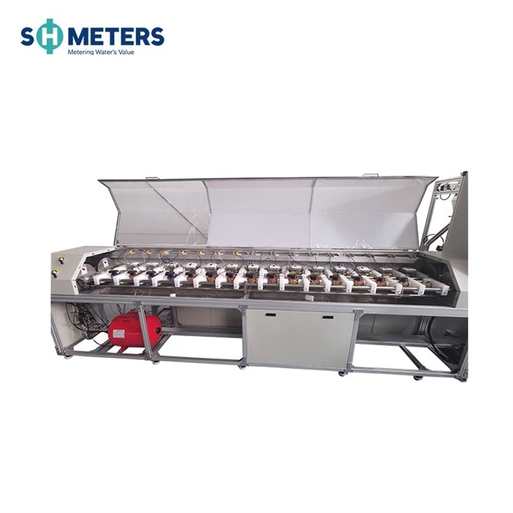 Water Meter Test Bench DN15~50mm For Mechanical/Ultrasonic Water Meter factory